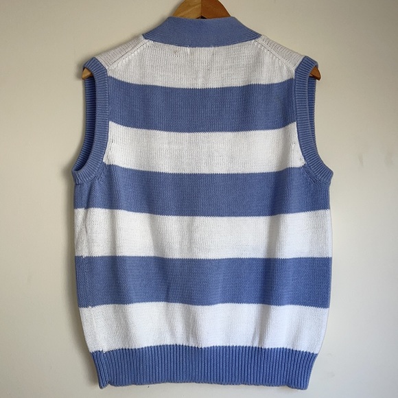 VINTAGE | IZOD preppy striped sweater vest - Picture 10 of 10